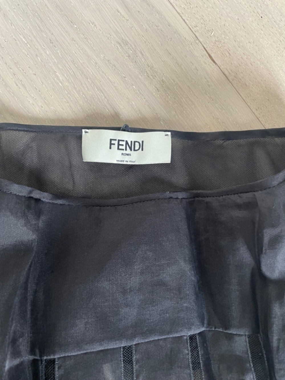 Fendi Silk Organza Skirt - Picture 3 of 5
